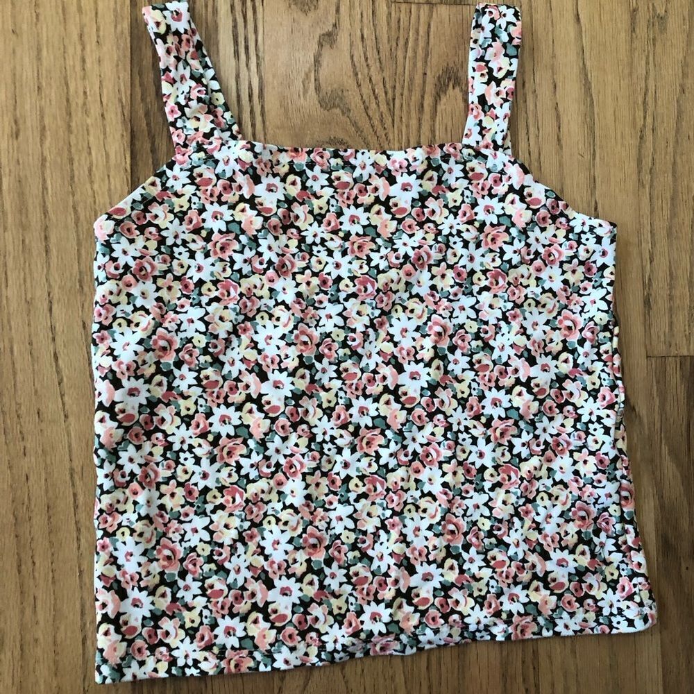Abercrombie Floral Tank